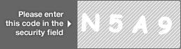 captcha code for visual authentication  letter N number 5 letter A number 9