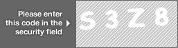 captcha code for visual authentication  letter S number 3 letter Z number 8