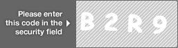 captcha code for visual authentication  letter B number 2 letter R number 9