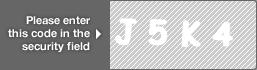 captcha code for visual authentication  letter J number 5 letter K number 4